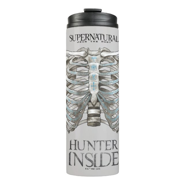 Supernatural "Hunter Inside" Ribcage Graphic Thermosbecher (Vorderseite)