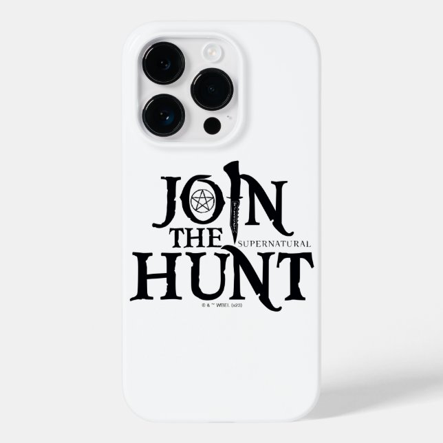 Supernatural "Join the Hunt" Case-Mate iPhone 14 Pro Hülle (Rückseite)