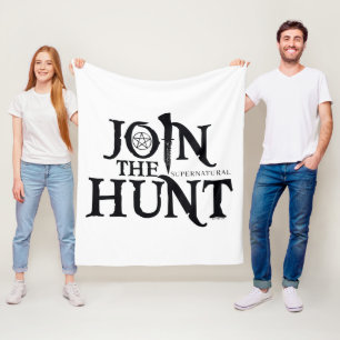 Supernatural "Join the Hunt" Fleecedecke