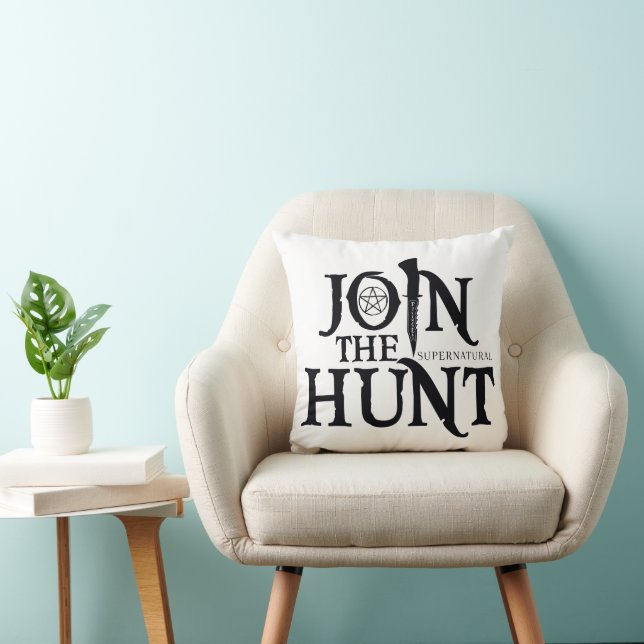 Supernatural "Join the Hunt" Kissen (Stuhl )