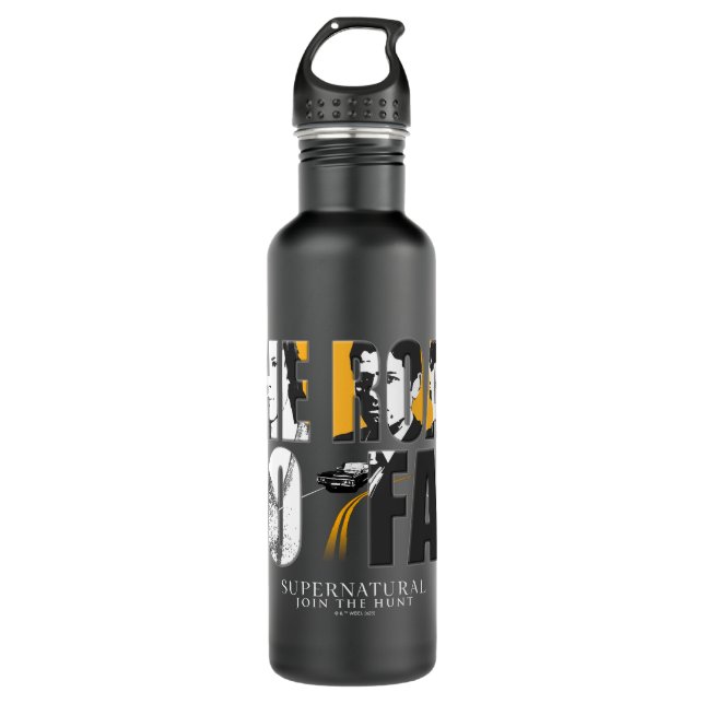 Supernatural "The Road So far" Edelstahlflasche (Vorderseite)