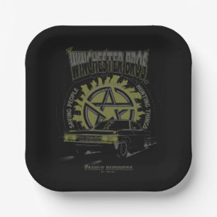 Supernatural "The Winchester Bros" Car Graphic Pappteller