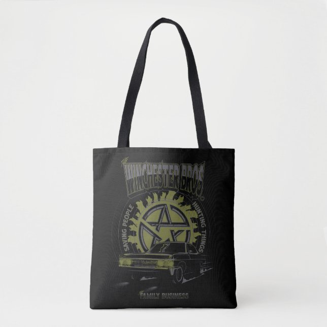 Supernatural "The Winchester Bros" Car Graphic Tasche (Vorderseite)
