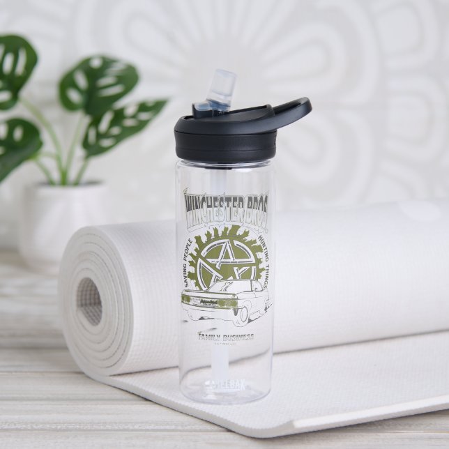 Supernatural "The Winchester Bros" Car Graphic Trinkflasche (Yoga)