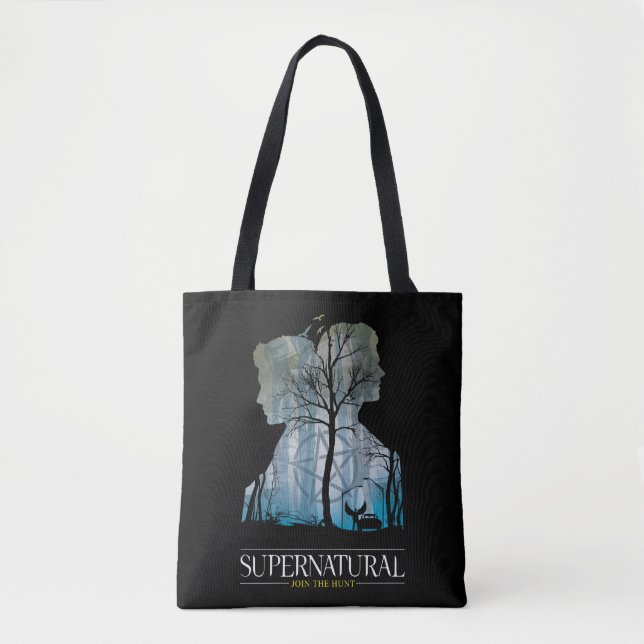 Supernatural Winchester Bros Forest Graphic Tasche (Vorderseite)