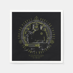 Supernatural Winchester Brothers Family Business Serviette