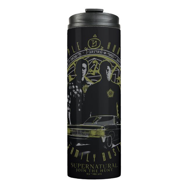 Supernatural Winchester Brothers Family Business Thermosbecher (Vorderseite)