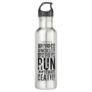 Supernatural Winchester Brothers Quote Edelstahlflasche