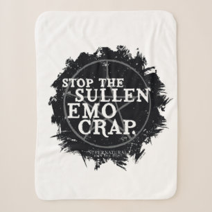 Supernatürliches "Emo"-Zitat Sherpadecke