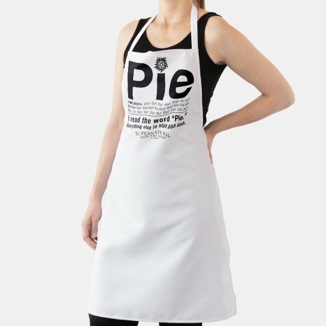 Supernatürliches "Pie"-Zitat Schürze (InSitu)
