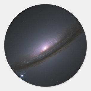 Supernova 1994D Festplattengalaxie NASA Runder Aufkleber