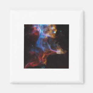 Supernova bleibt der Schleiernebelsticker Magnet