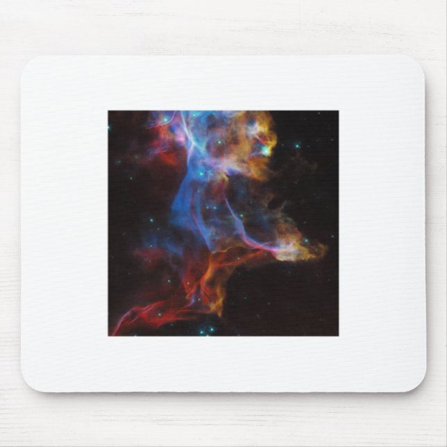 Supernova bleibt der Schleiernebelsticker Mousepad (Vorne)