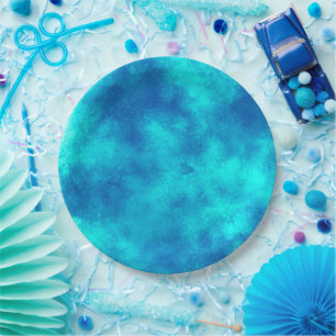 Supernova Cloud-Effekt Papierplatte Pappteller