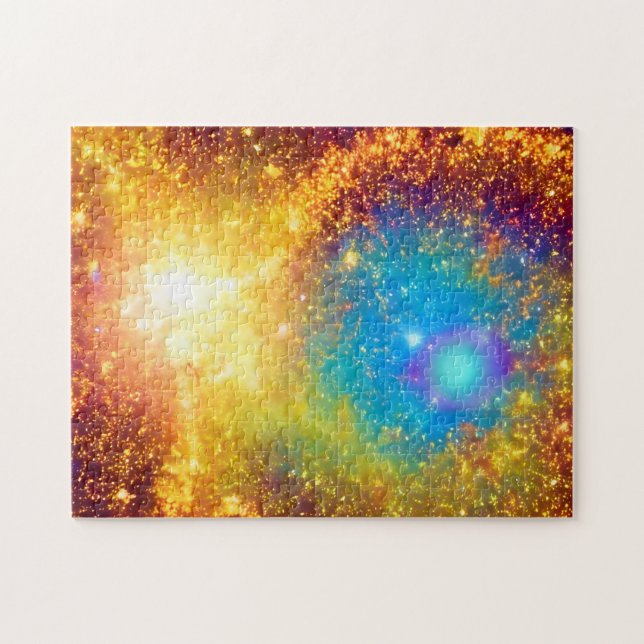 Supernova Golden Explosion im Phantastischen Weltr (Horizontal)