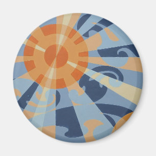 SUPERNOVA-Magnet (rund) Magnet