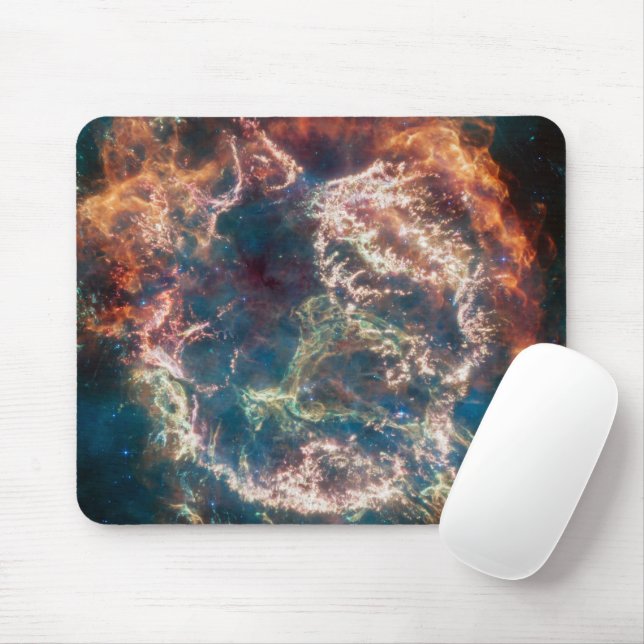 Supernova Remnant Cassiopeia A. Mousepad (Mit Mouse)