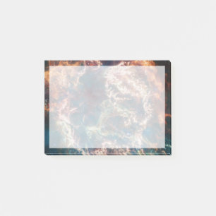 Supernova Remnant Cassiopeia A. Post-it Klebezettel