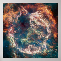Supernova Remnant Cassiopeia A.