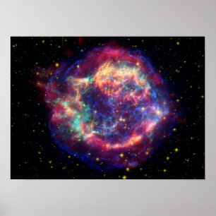 Supernova Rest Cassiopeia A Poster