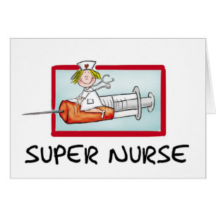 supernurse - infirmière humoristique de bande
