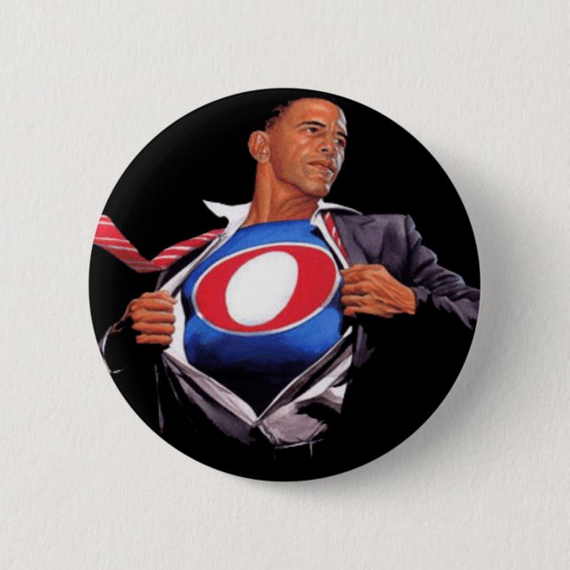 Superobama-Knopf Button (Vorderseite)