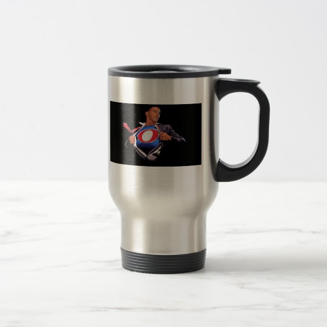 Superobama-Tasse Reisebecher (Rechts)