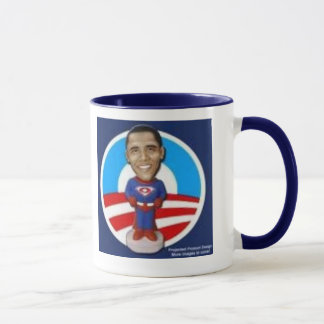 Superobama-/Wecker-Tasse Tasse