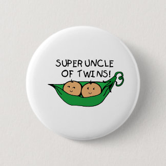 Superonkel der Zwillings-Hülse Button
