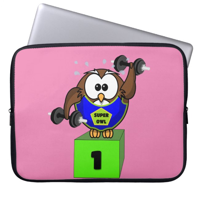 SuperOwl Laptopschutzhülle (Vorderseite)