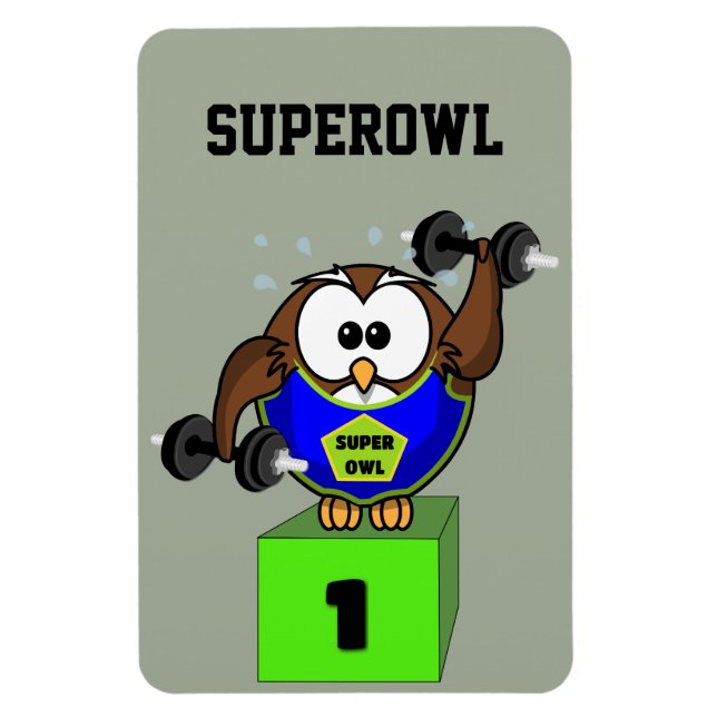 SuperOwl Magnet (Vertikal)