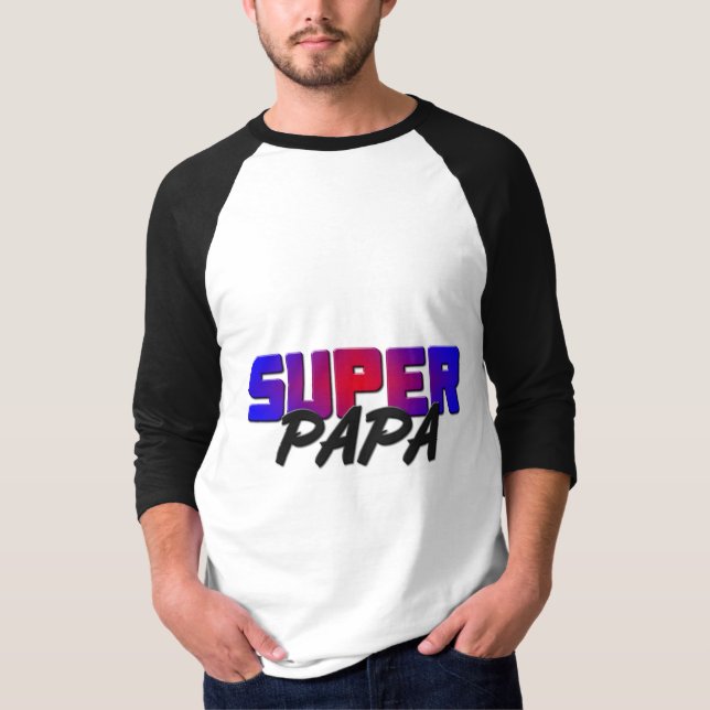 Superpapa T-Shirt (Vorderseite)