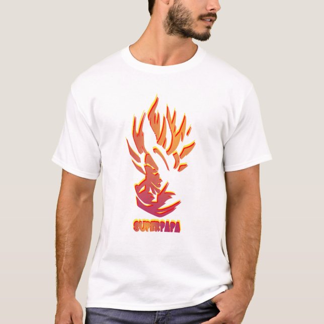 Superpapa-T - Shirt (Vorderseite)