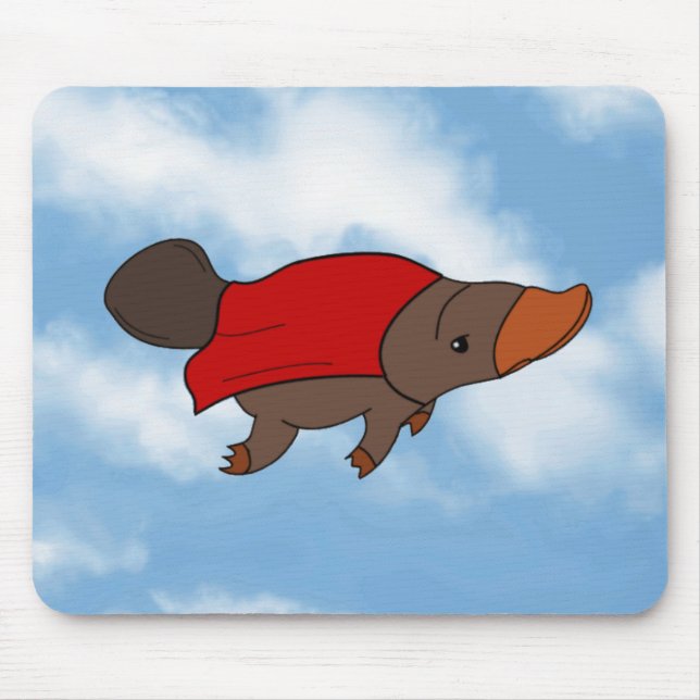 SuperPlatypus Mousepad (Vorne)