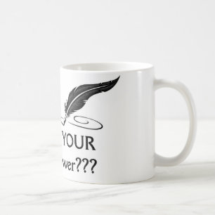Superpowered Verfasser Kaffeetasse