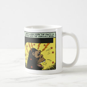 Superröntgenstrahlen und Gorilla-Tasse Kaffeetasse