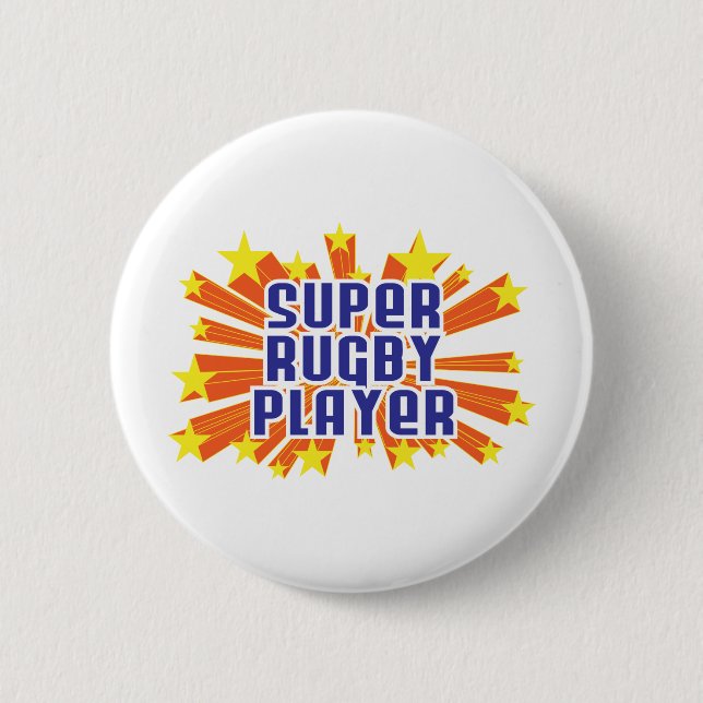 SuperRugby-Spieler Button (Vorderseite)