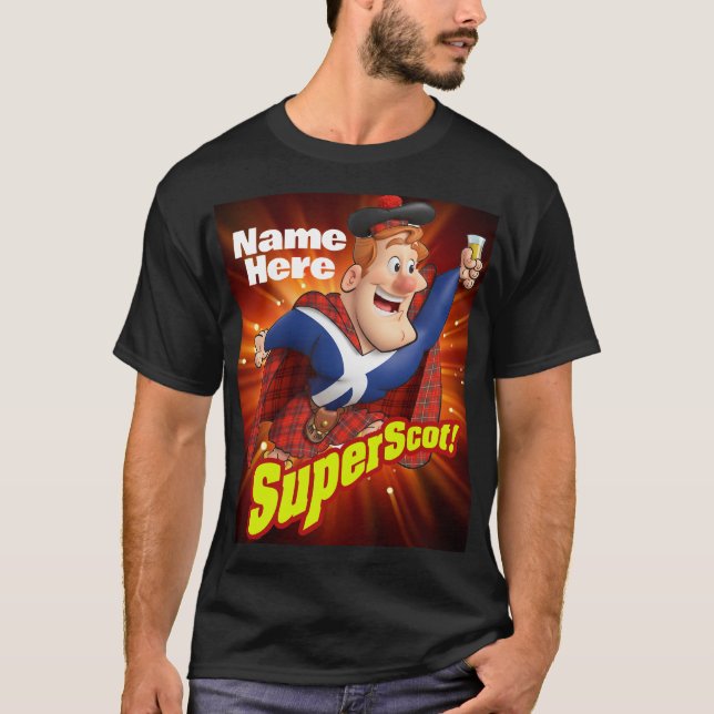 SUPERSCOT! T-Shirt (Vorderseite)