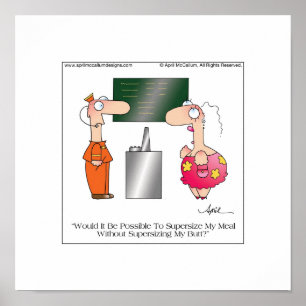 SUPERSIZE MICH Plakat bis April McCallum