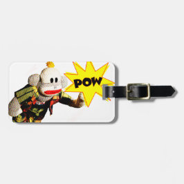 SuperSockMonkey Held Gepäckanhänger