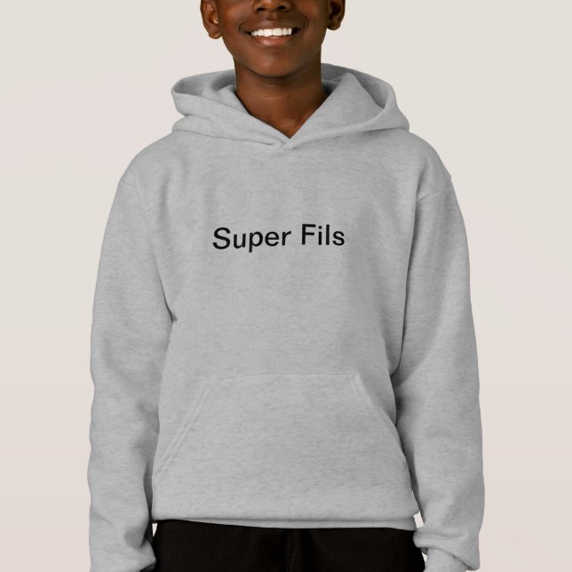 Supersohn Hoodie (Vorderseite)