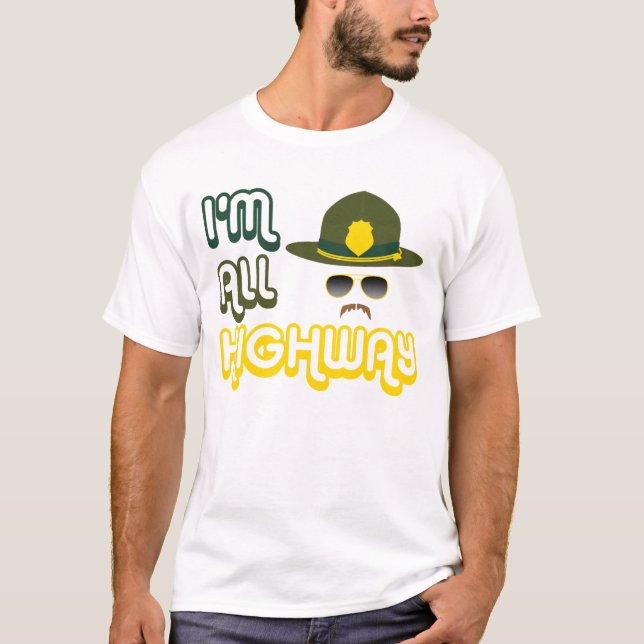 SuperSoldaten - ich bin alle Landstraße T-Shirt (Vorderseite)