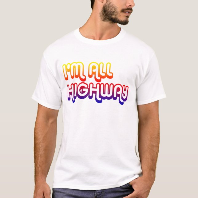 SuperSoldaten - ich bin alle Landstraße T-Shirt (Vorderseite)