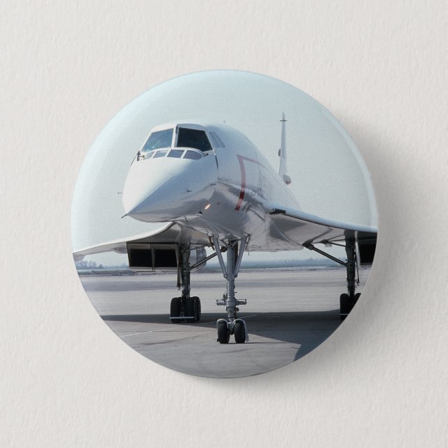 Supersonic Concorde Button (Vorderseite)