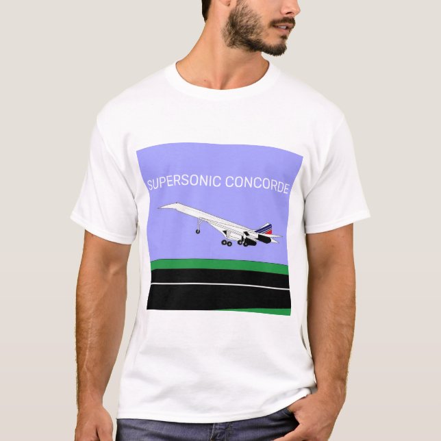 Supersonic Concorde T-Shirt (Vorderseite)