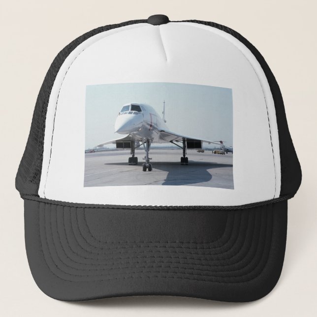 Supersonic Concorde Truckerkappe (Vorderseite)