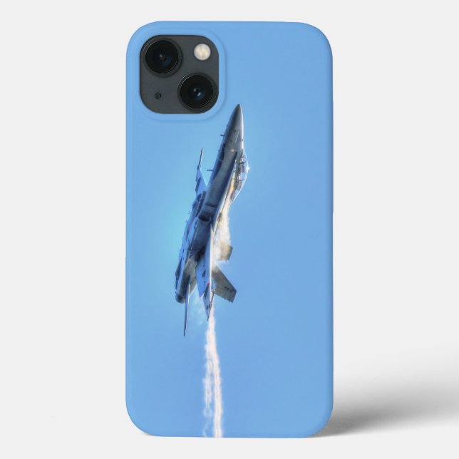 Supersonic F-18 Jet-Fighter Design für Piloten Case-Mate iPhone Hülle (Rückseite)
