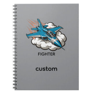 Supersonic Fighter Jet Notizblock