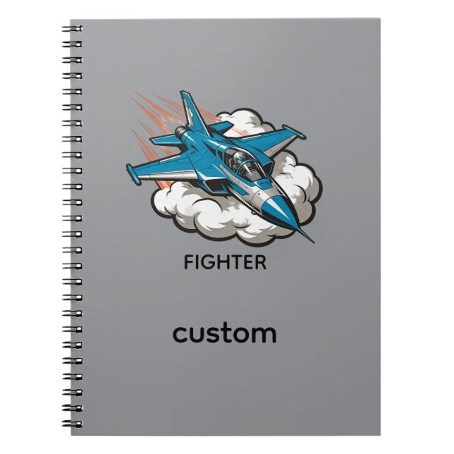 Supersonic Fighter Jet Notizblock (Vorderseite)