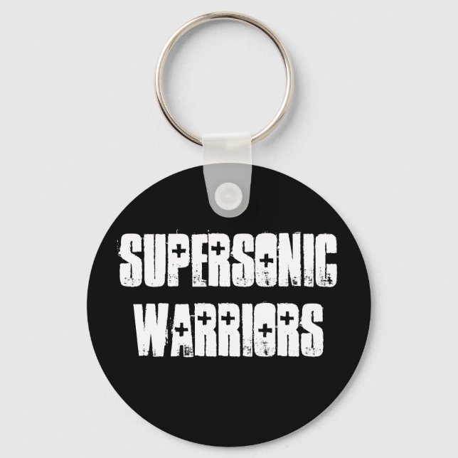 SUPERSONIC WARRIORS - Schlüsselkette Schlüsselanhänger (Vorderseite)